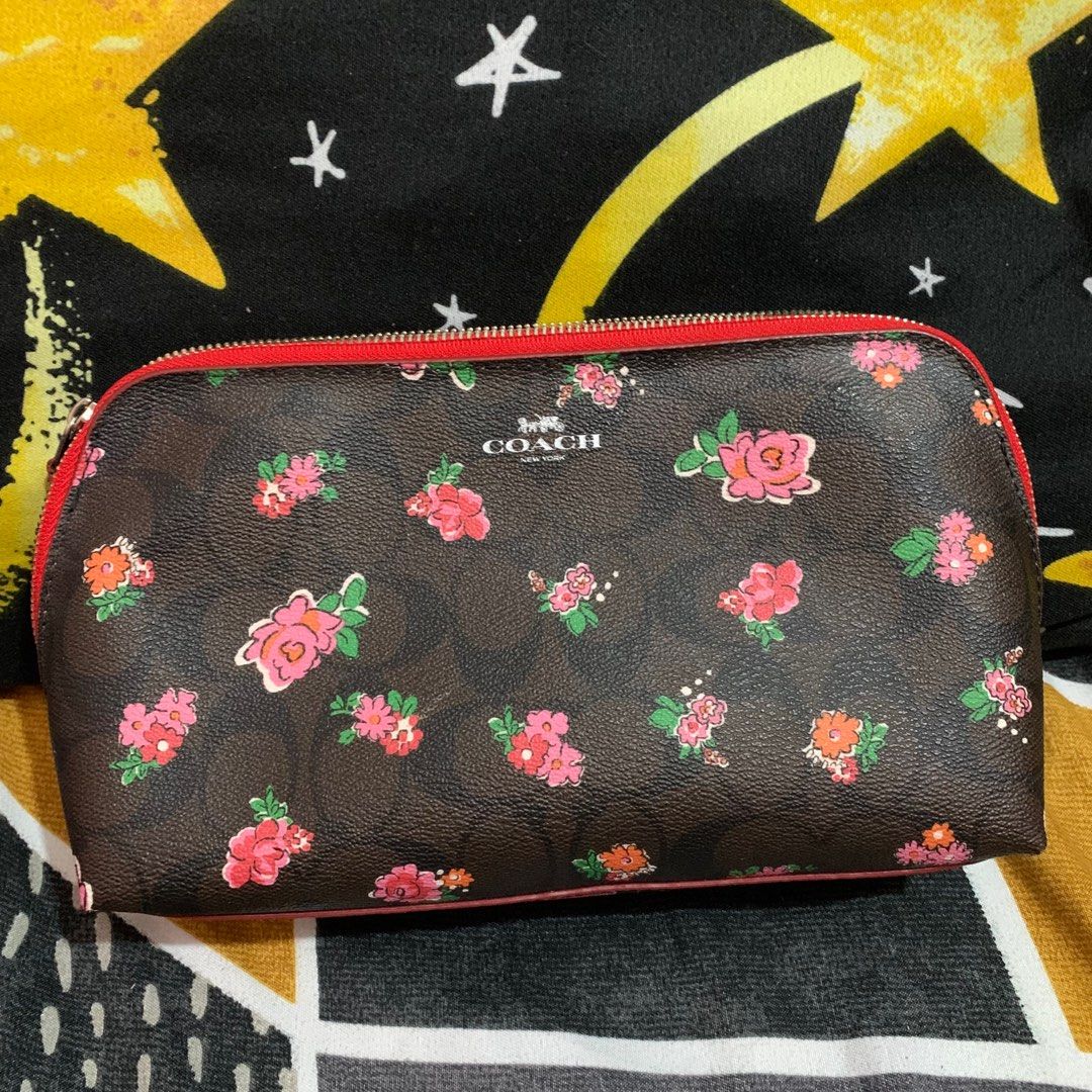 Coach cosmetic hotsell bags
