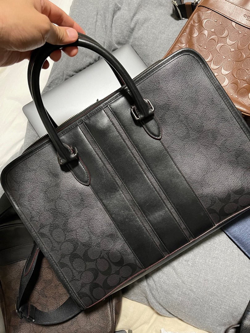 COACH Laptop Bag, Luxury, Bags & Wallets on Carousell
