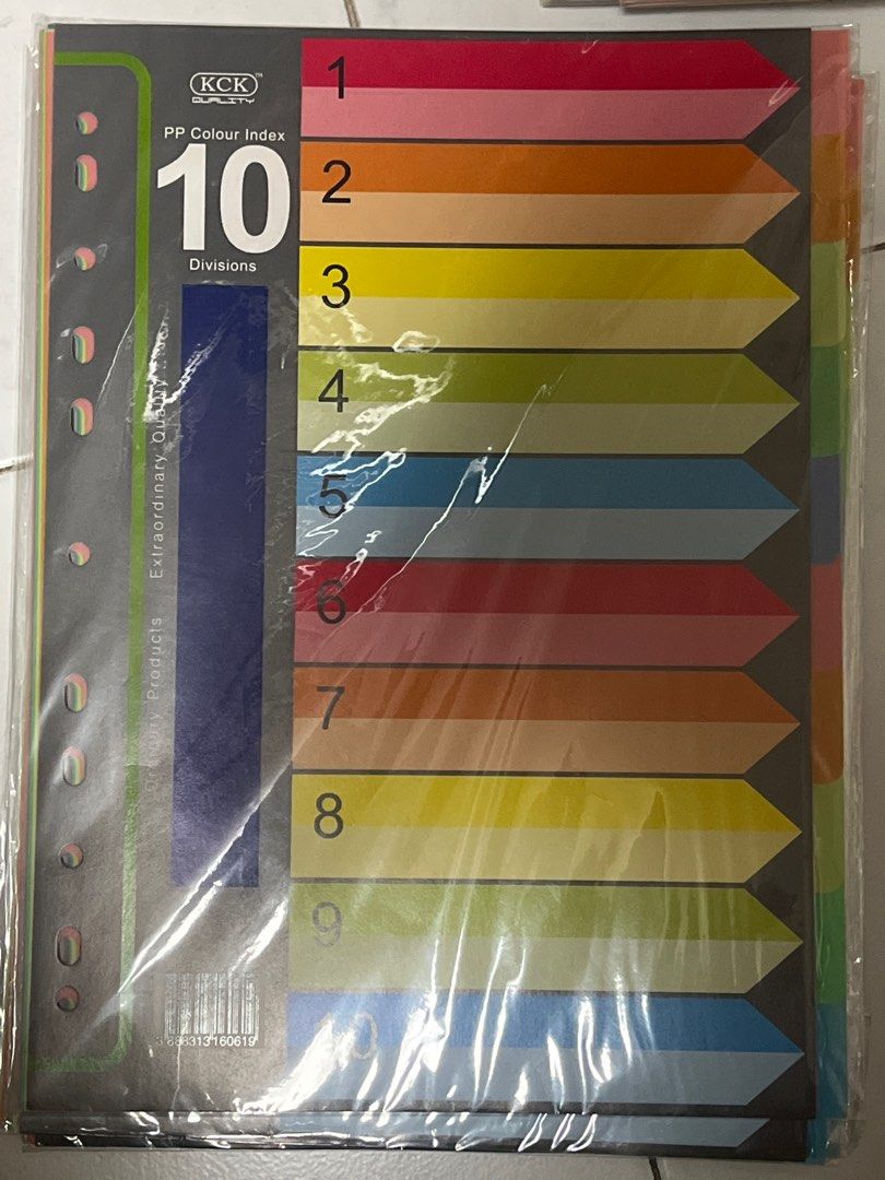colour index 10 divisions, Hobbies & Toys, Stationery & Craft ...