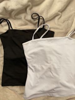 Cotton On Black and White Sleeveles Top