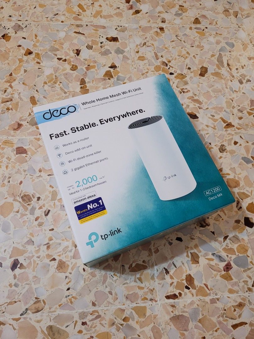 Deco M4 Wifi Mesh Unit, Computers & Tech, Parts & Accessories ...