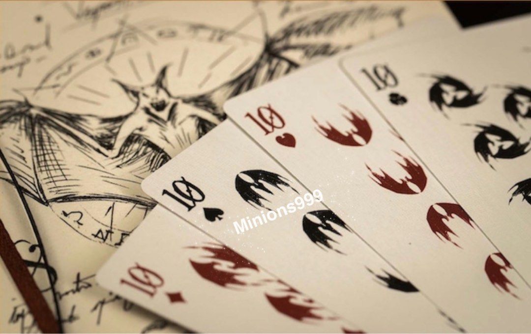 Demon Playing Cards Vengeance Edition-