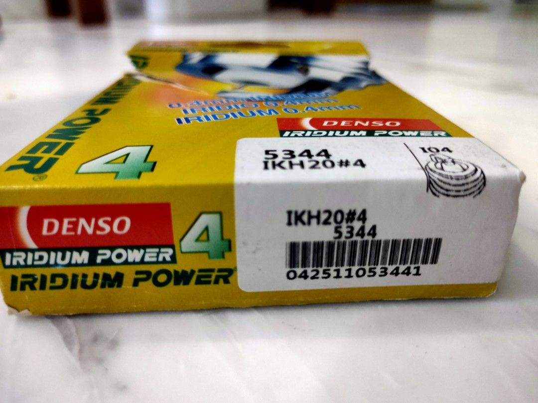 Denso Iridium IKH20 Spark Plugs, Car Accessories, Accessories on Carousell