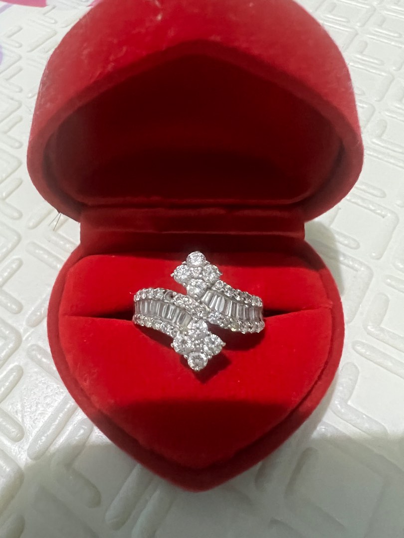 Emas putih lazo diamond Clearance