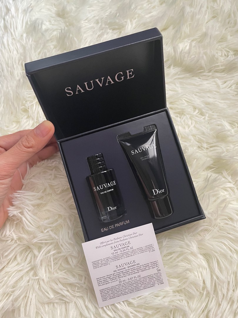 Dior Sauvage EDP 10ml Gift Set Beauty Personal Care Fragrance
