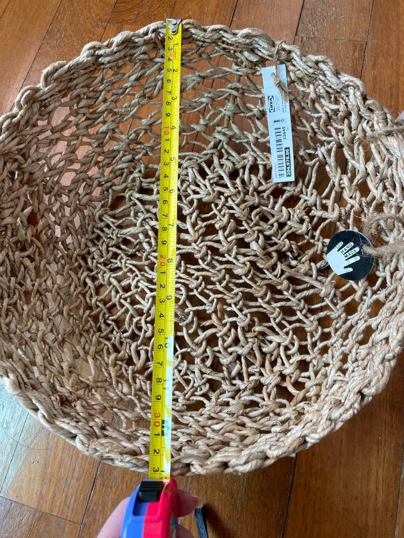 Discontinued IKEA LOKALT Handmade Basket, Furniture & Home Living, Home Decor, Other Home Decor