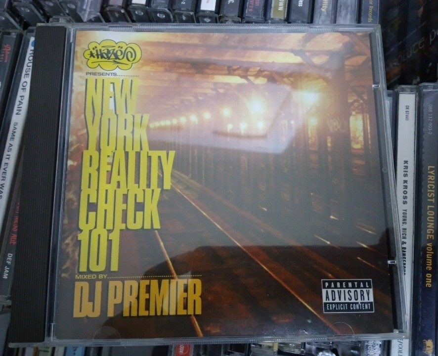 DJ Premier New York Reality check 101 rare original USA pressing cd like  new rap hip hop