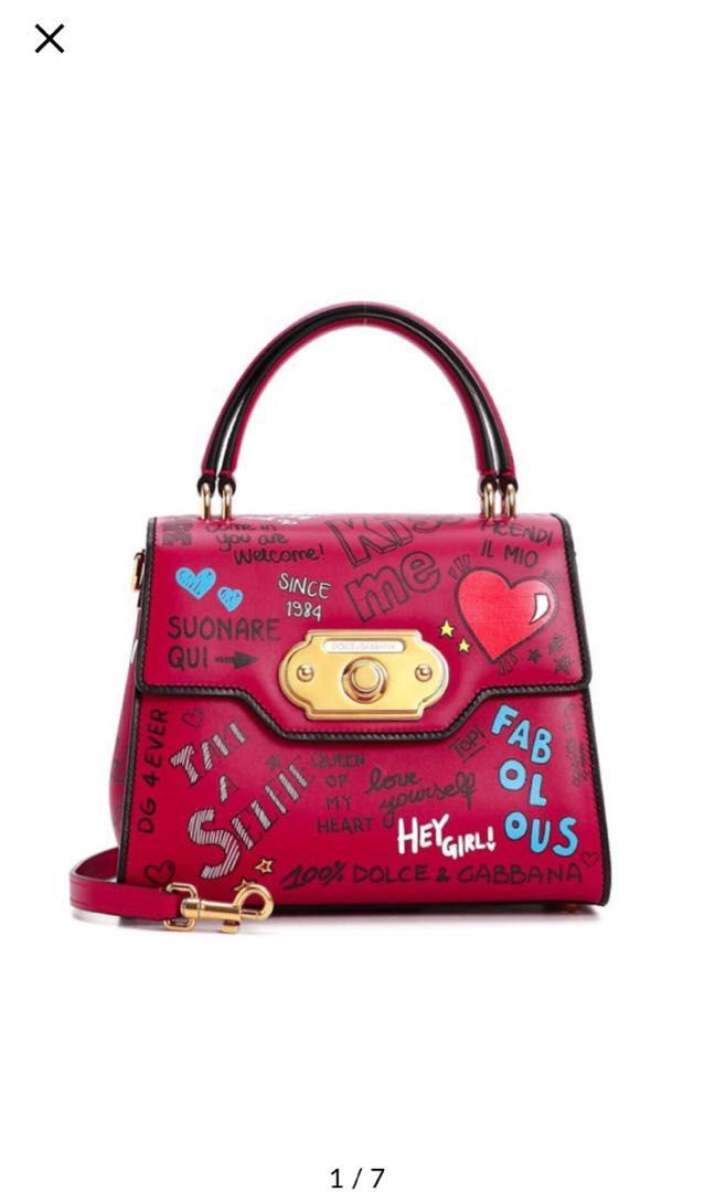 Welcome bag dolce gabbana outlet