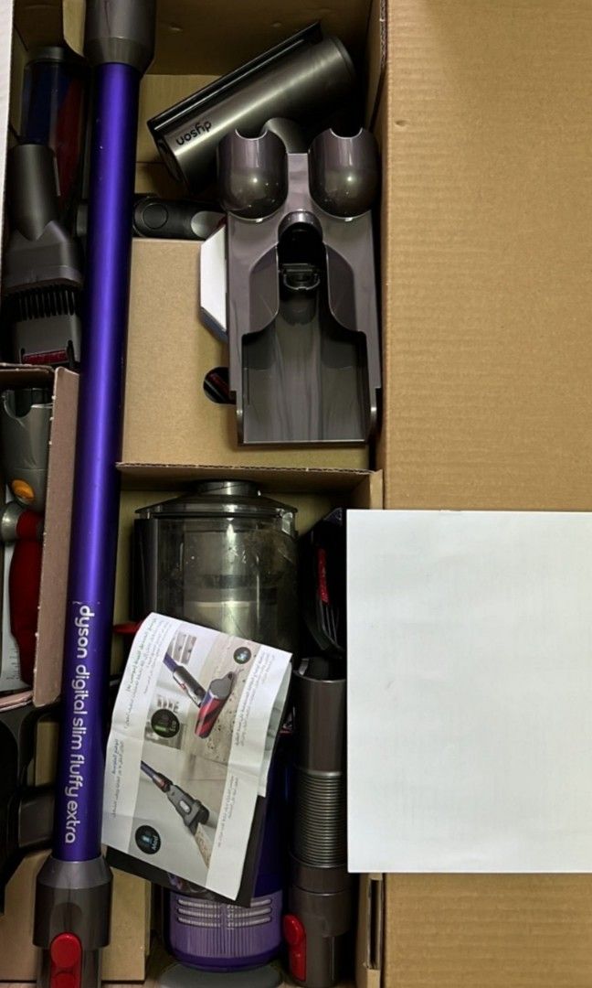 DYSON DIGITAL SLIM FLUFFY EXTRA WITH WARRANTY, TV & Home Appliances