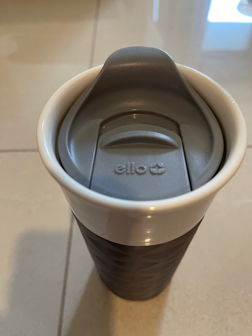 Ello Ogden BPA-Free 16 Ounce Ceramic Travel Mug with Lid 