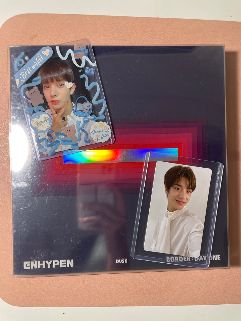 Enhypen ALBUM DUSK Border Day One, Hobbies & Toys, Memorabilia