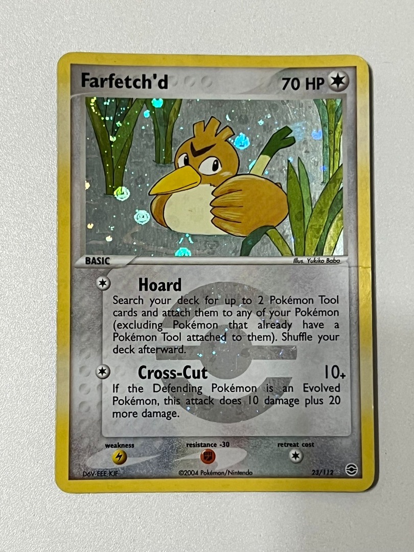 Farfetch'd 23/112 - EX Fire Red Leaf Green - Rare Pokemon Card
