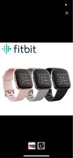 Fitbit Versa 2 ~( 沒有盒裝，但有充電線等配件）
