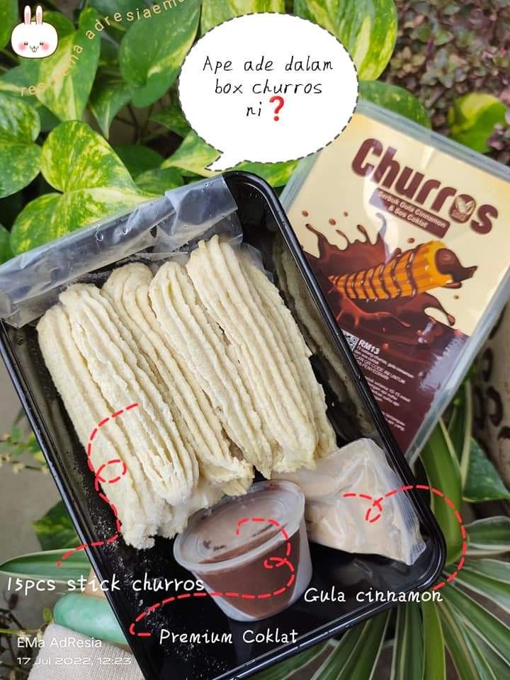 Frozen Churros, Food & Drinks, Chilled & Frozen Food on Carousell