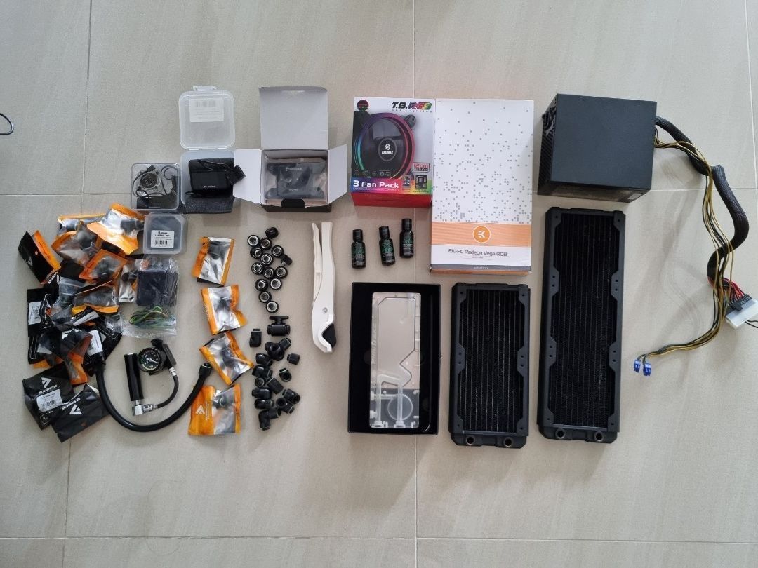 Full custom Watercooling parts, Computers & Tech, Desktops on Carousell