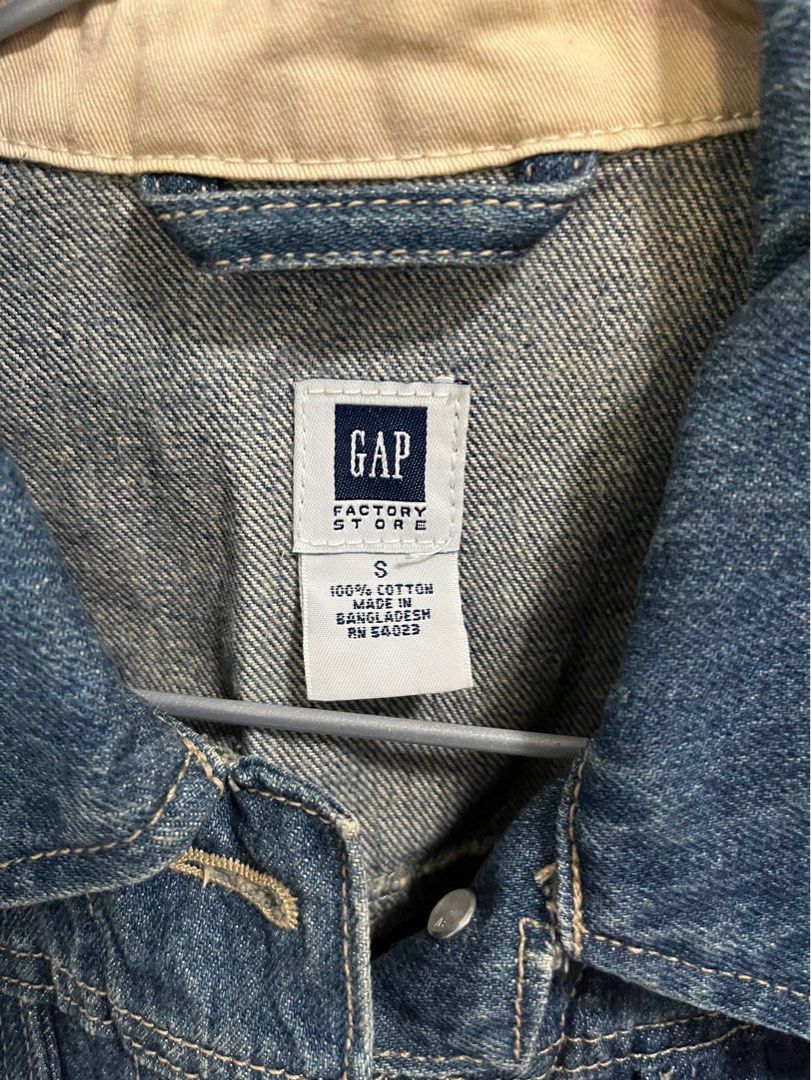 Gap denim jacket rn 54023 top