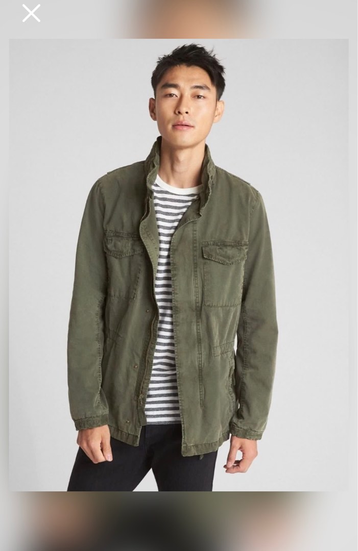 Gap military jacket with hidden hood Brand new with tag