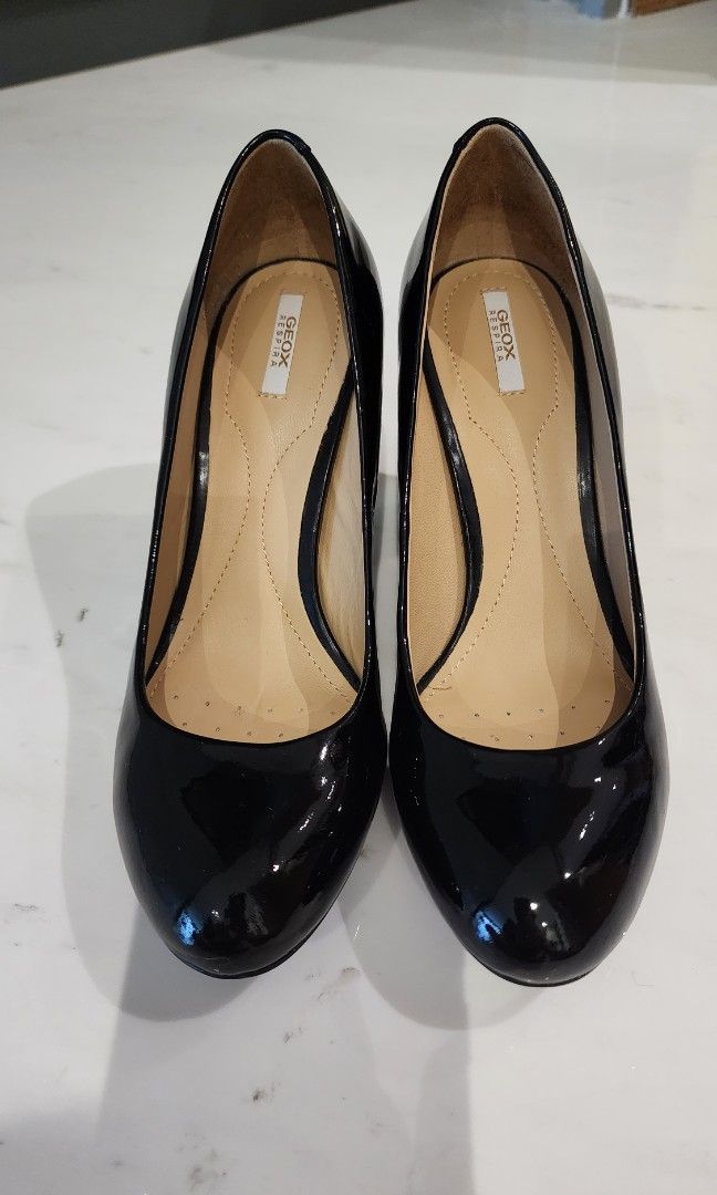 Geox black clearance heels