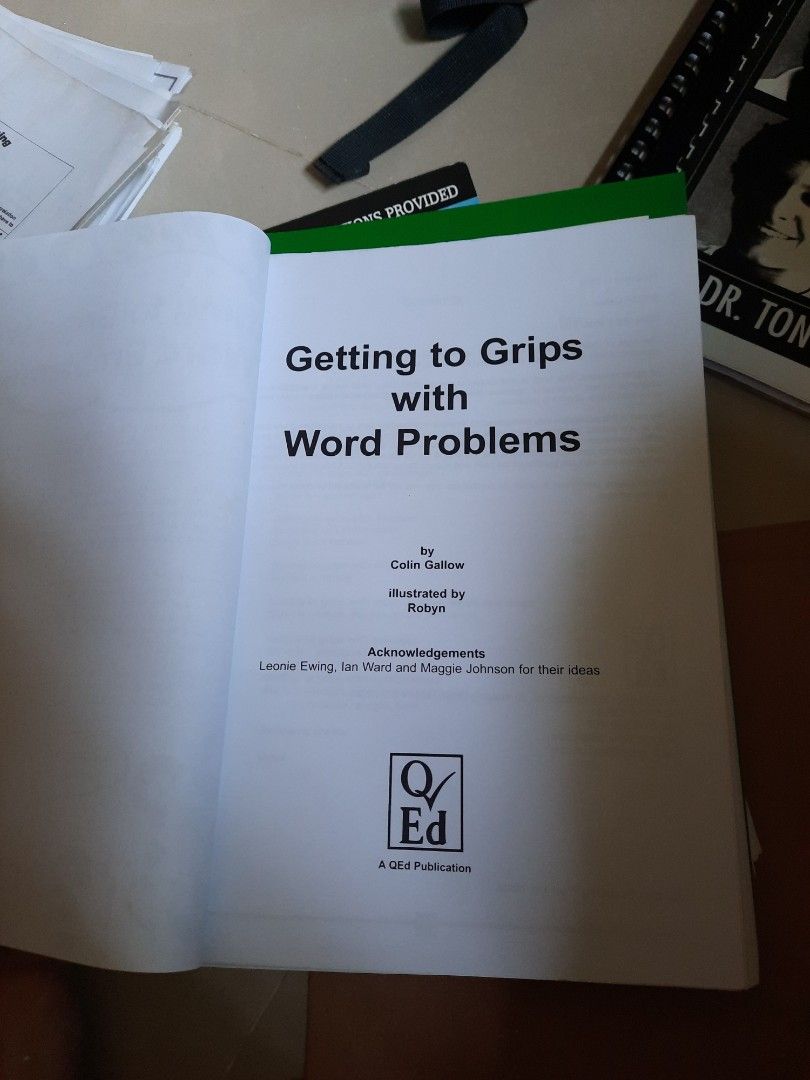 Getting to grips with word problem, Hobbies & Toys, Books & Magazines