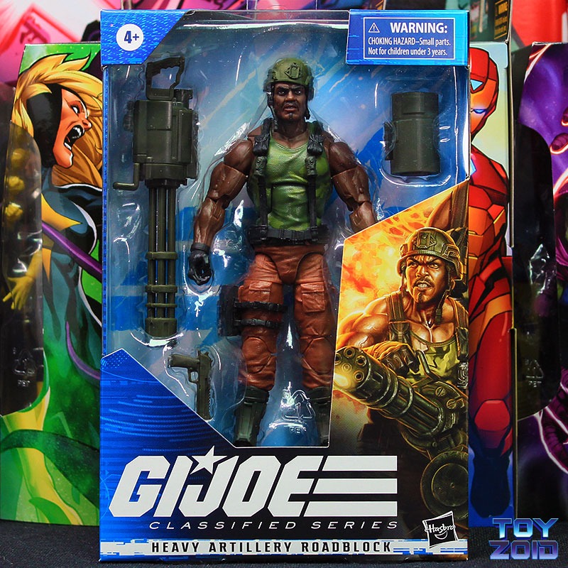 G.I. Joe Classified Heavy Artillery Roadblock Series Exclusive, Hobbies