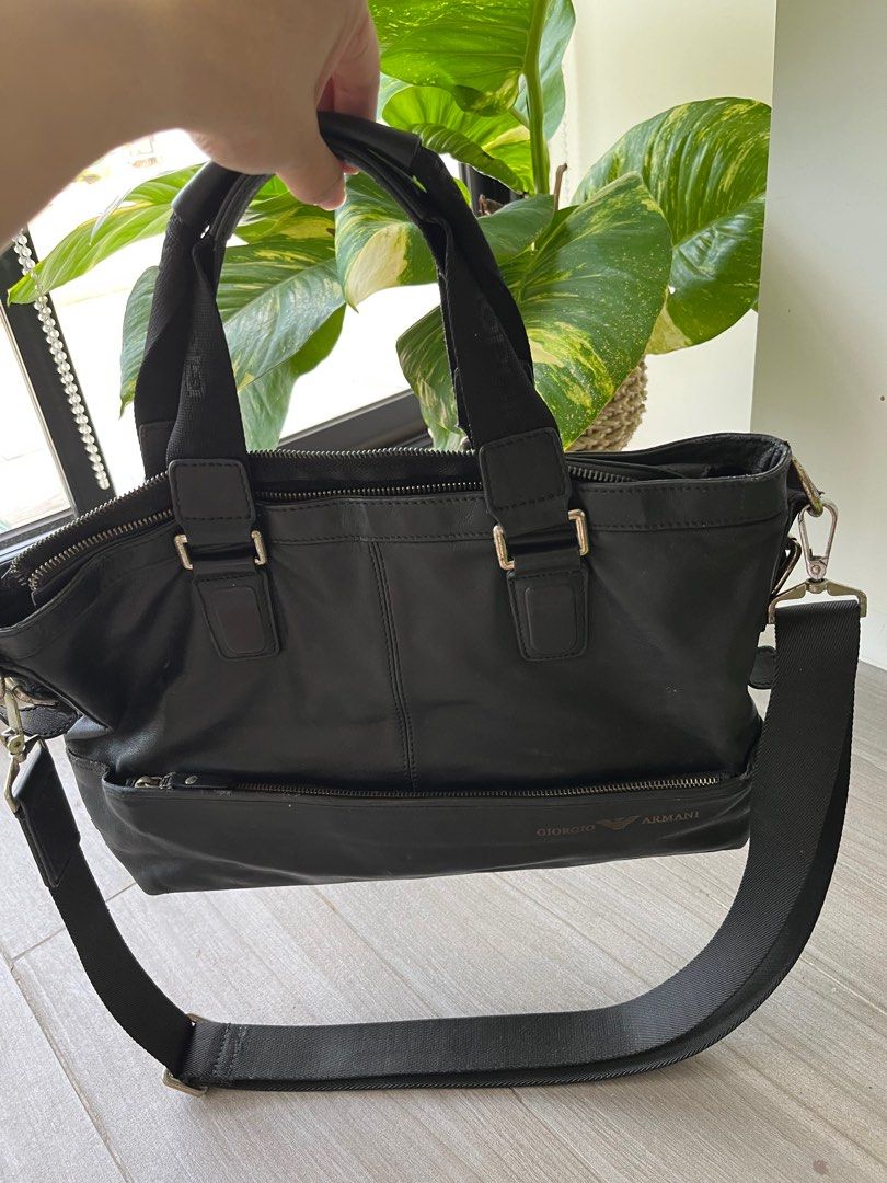 Giorgio armani laptop bag shop