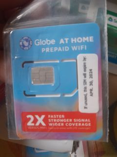 Globe&Smart prepaid wifi simcard