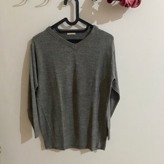 GU Uniqlo Grey Sweater