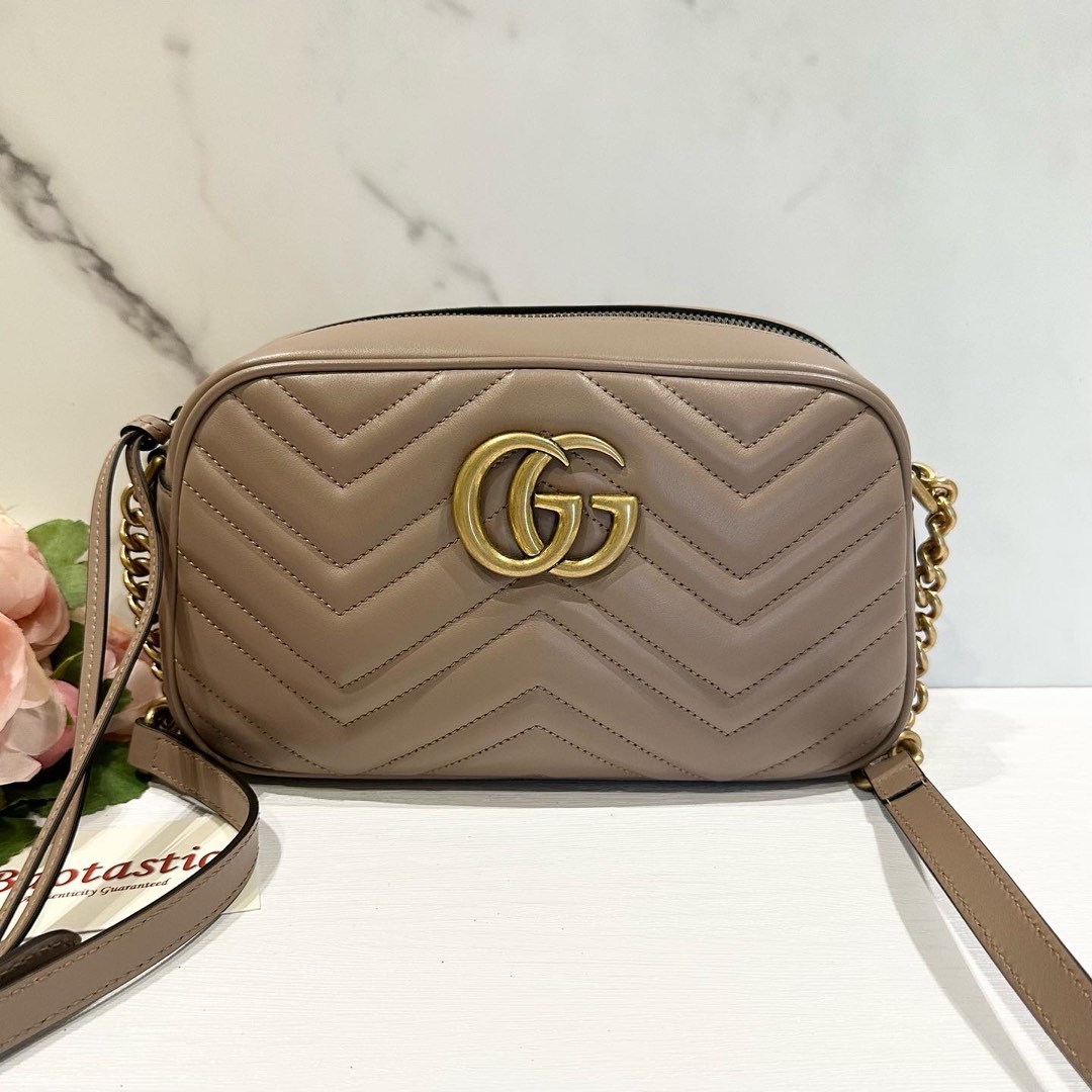 Gucci Marmont Camera Bag Small, Luxury, Bags & Wallets on Carousell