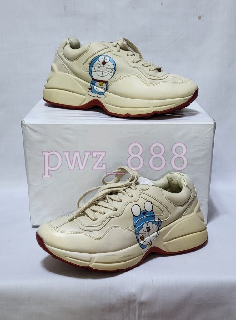 GUCCI Rhyton Doraemon Sneakers Size 36, Women's Fashion, Footwear, Sneakers  on Carousell