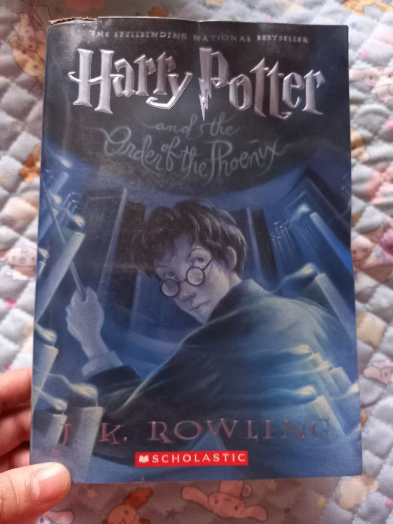 Harry Potter and the Order of the Phoenix Novel by J. K. Rowling ...