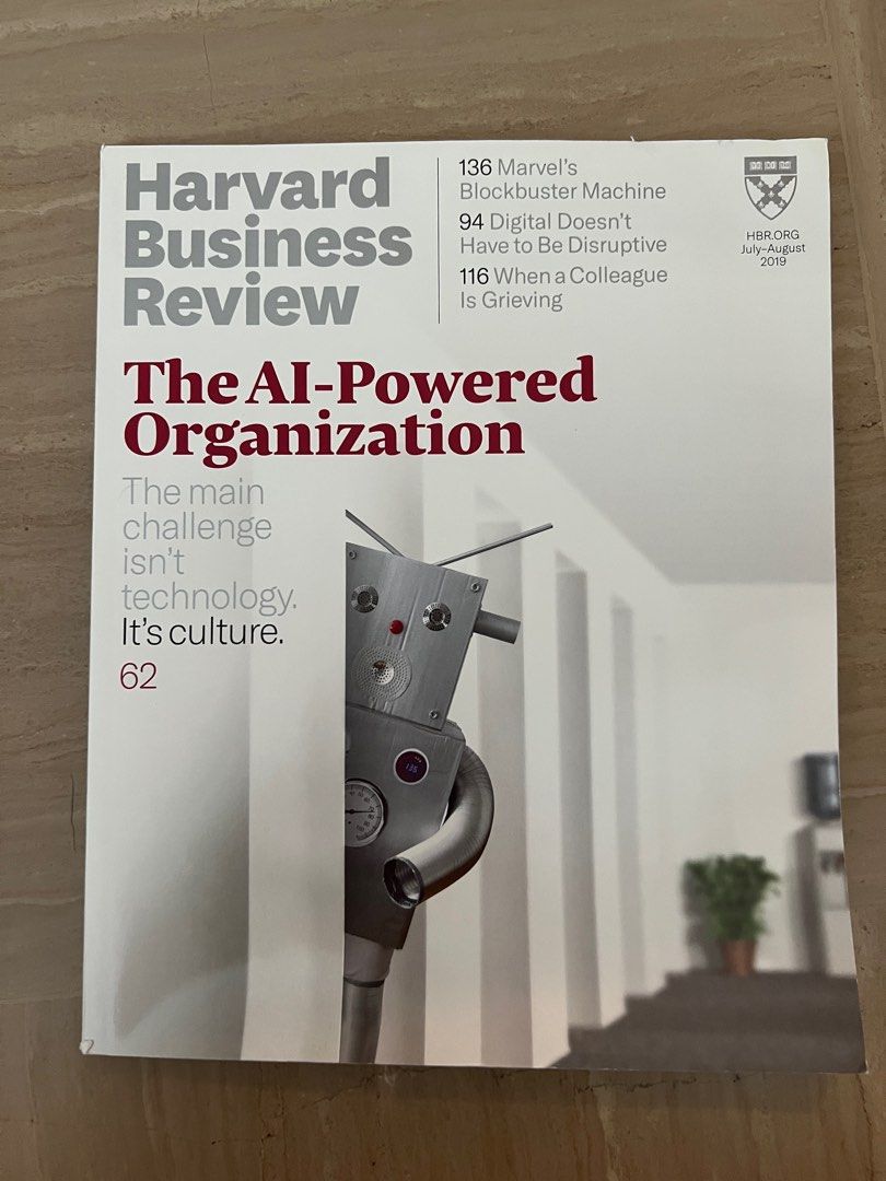 Harvard business review 2019 hobbies toys books magazines