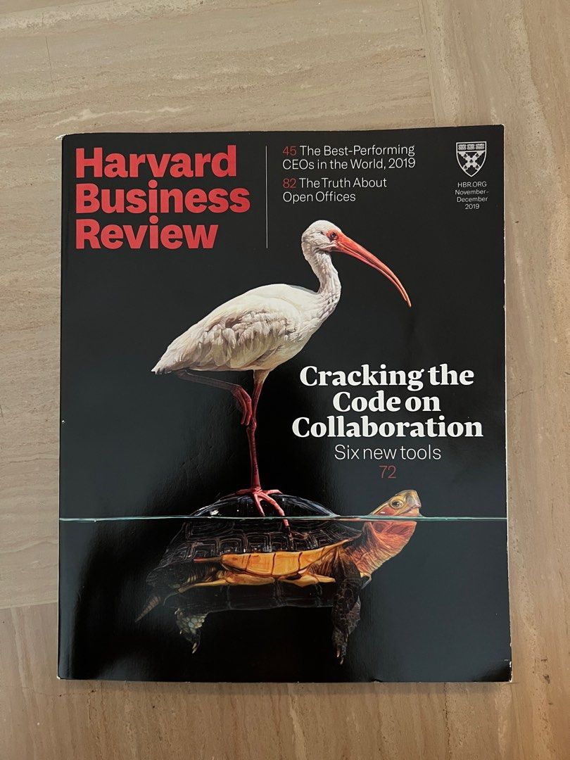 Harvard business review 2019 hobbies toys books magazines