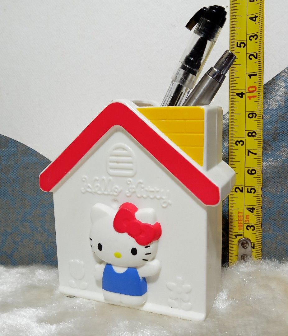 HELLO KITTY Pen Holder Sanrio Fastfood Preloved, Hobbies & Toys