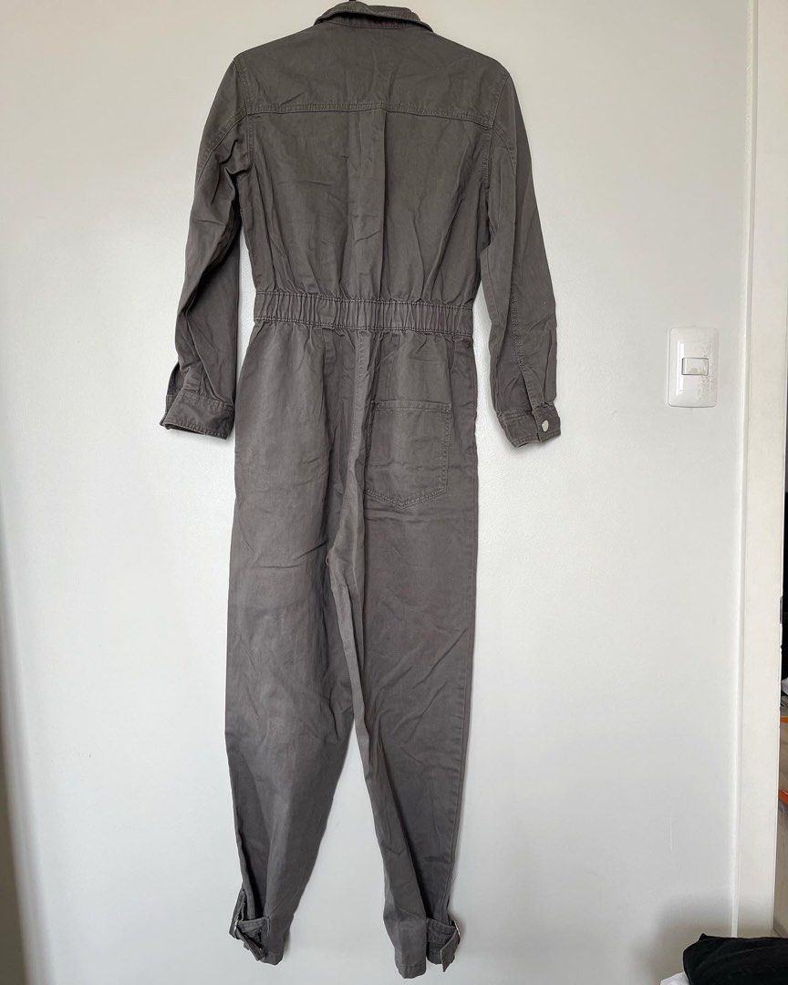 H&m grey jumpsuit discount