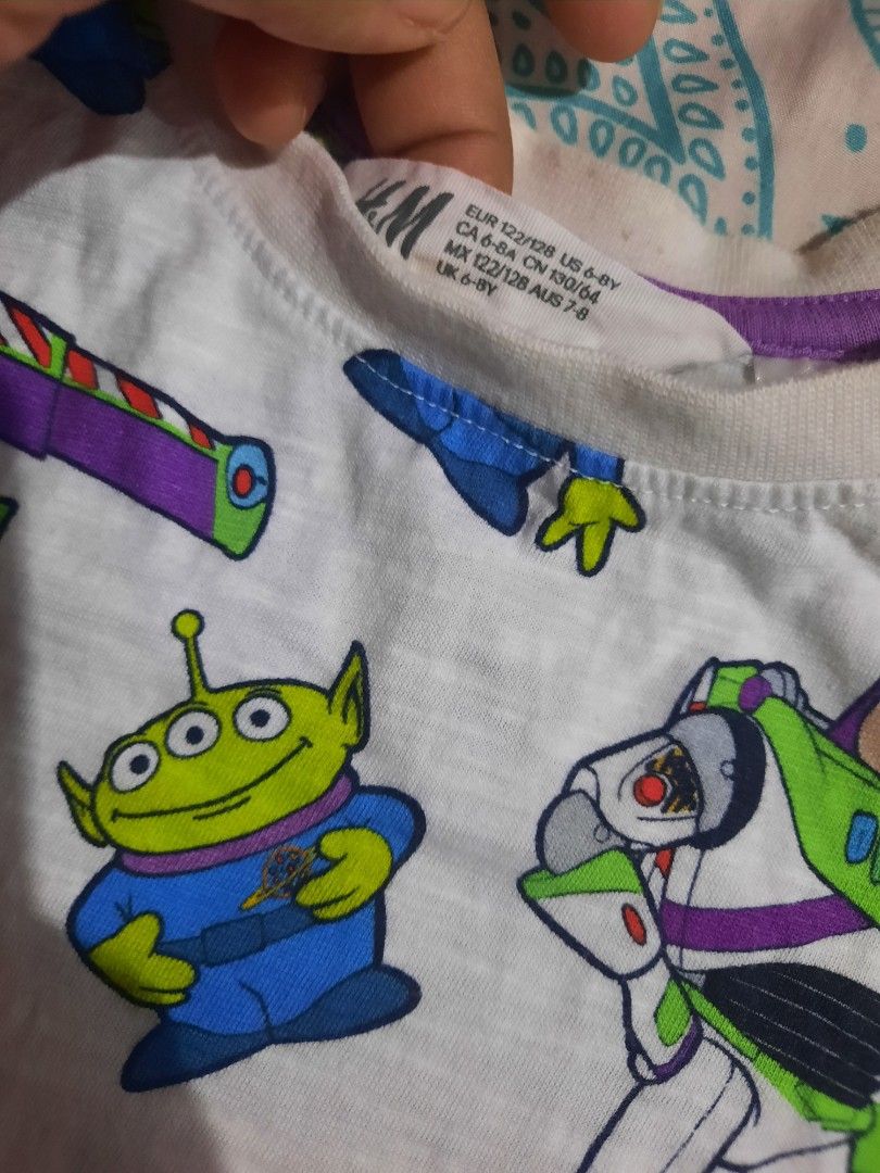 H M Toy Story Shirt Babies Kids Babies Kids Fashion on Carousell