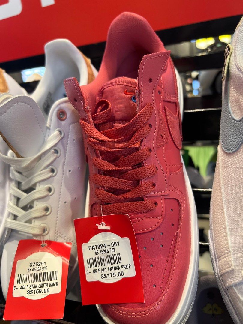Hot Pink Nike Air Force 1, Women's Fashion, Footwear, Sneakers on Carousell