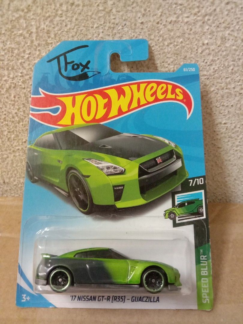 Hot Wheels GTR R35 tfox edition Hobbies Toys Toys Games on