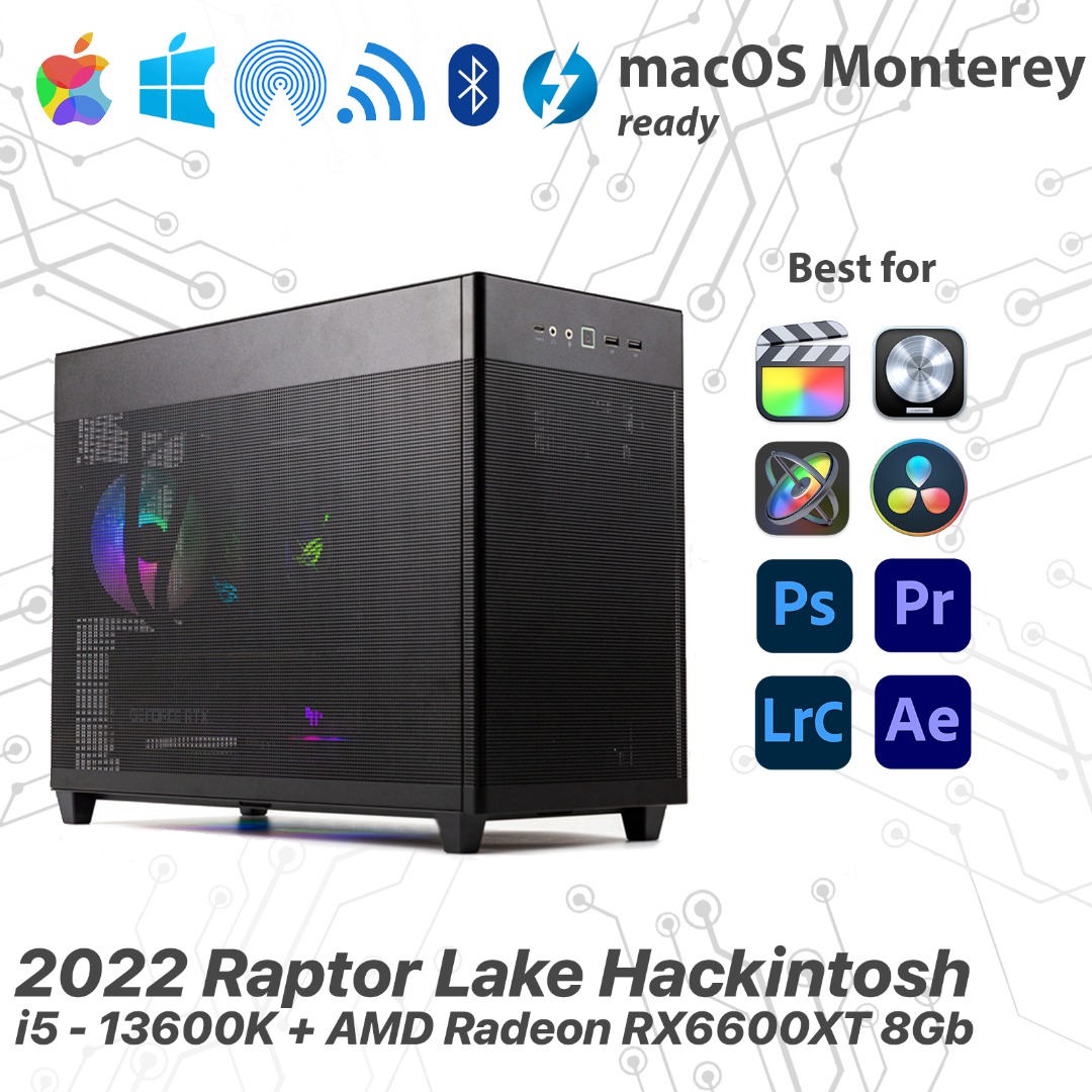 i5 Raptor Lake Hackintosh. Faster and Powerful than RM12k Mac Studio M1 ...