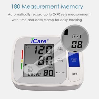 Icare large display blood pressure monitor BP