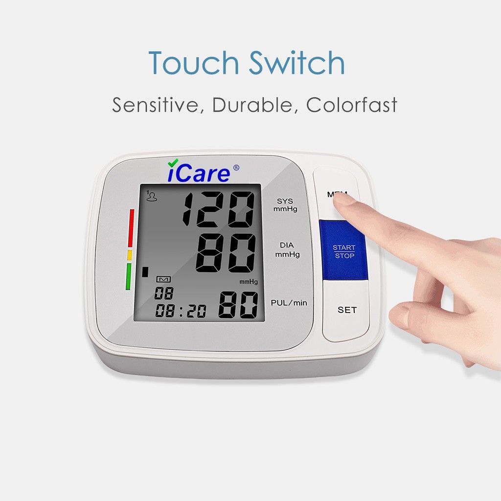 Icare large display blood pressure monitor BP, Health & Nutrition
