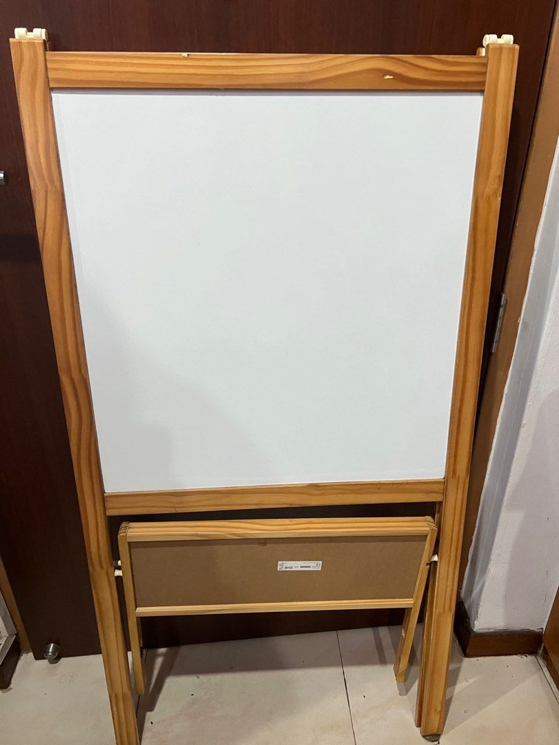 Ikea Easel (Whiteboard plus blackboard), Babies & Kids, Baby Nursery