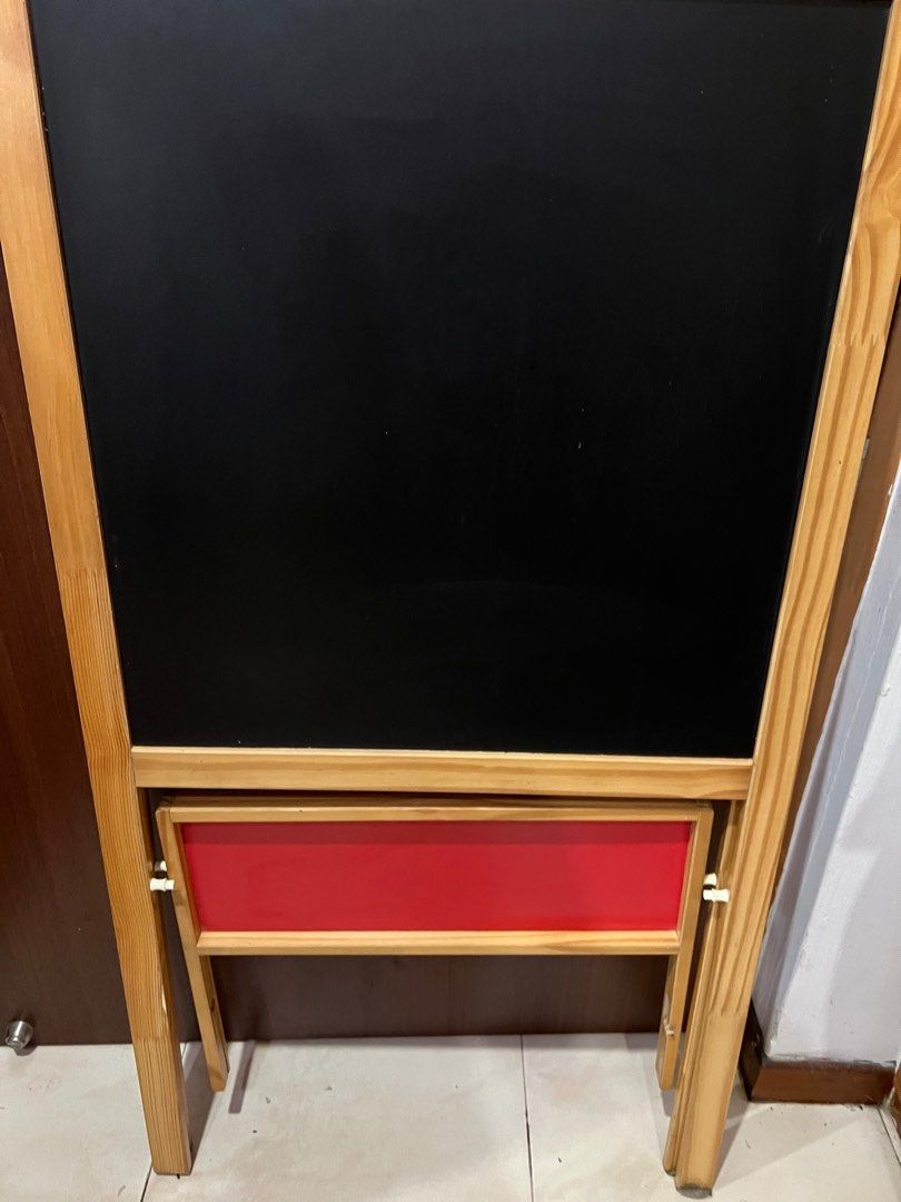 Ikea Easel (Whiteboard plus blackboard), Babies & Kids, Baby Nursery