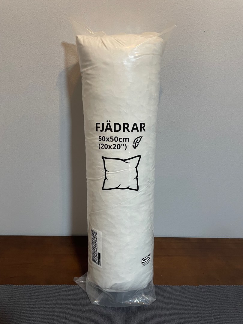 IKEA Fjadrar duck feather cushion 50x50cm, Furniture & Home Living, Home Decor, Cushions