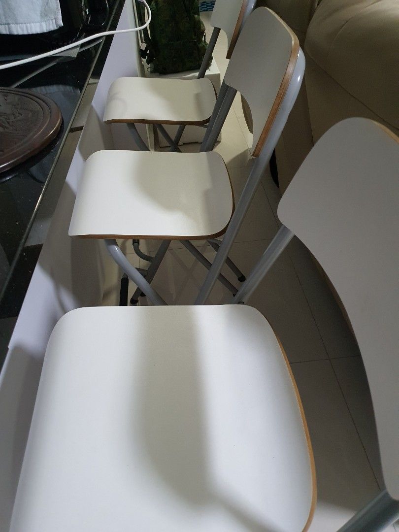 Ikea Foldable Bar Stool/ High Chair, Furniture & Home Living, Furniture