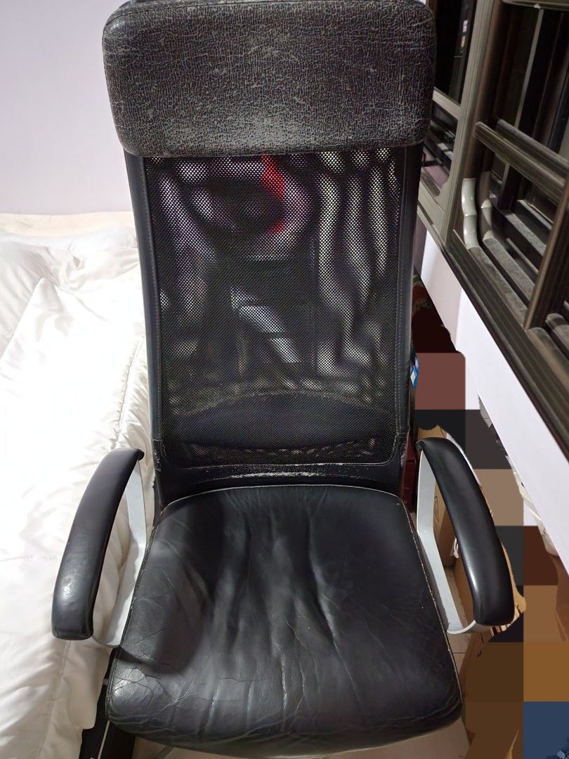 IKEA MARKUS OFFICE CHAIR, Furniture & Home Living, Furniture, Chairs on