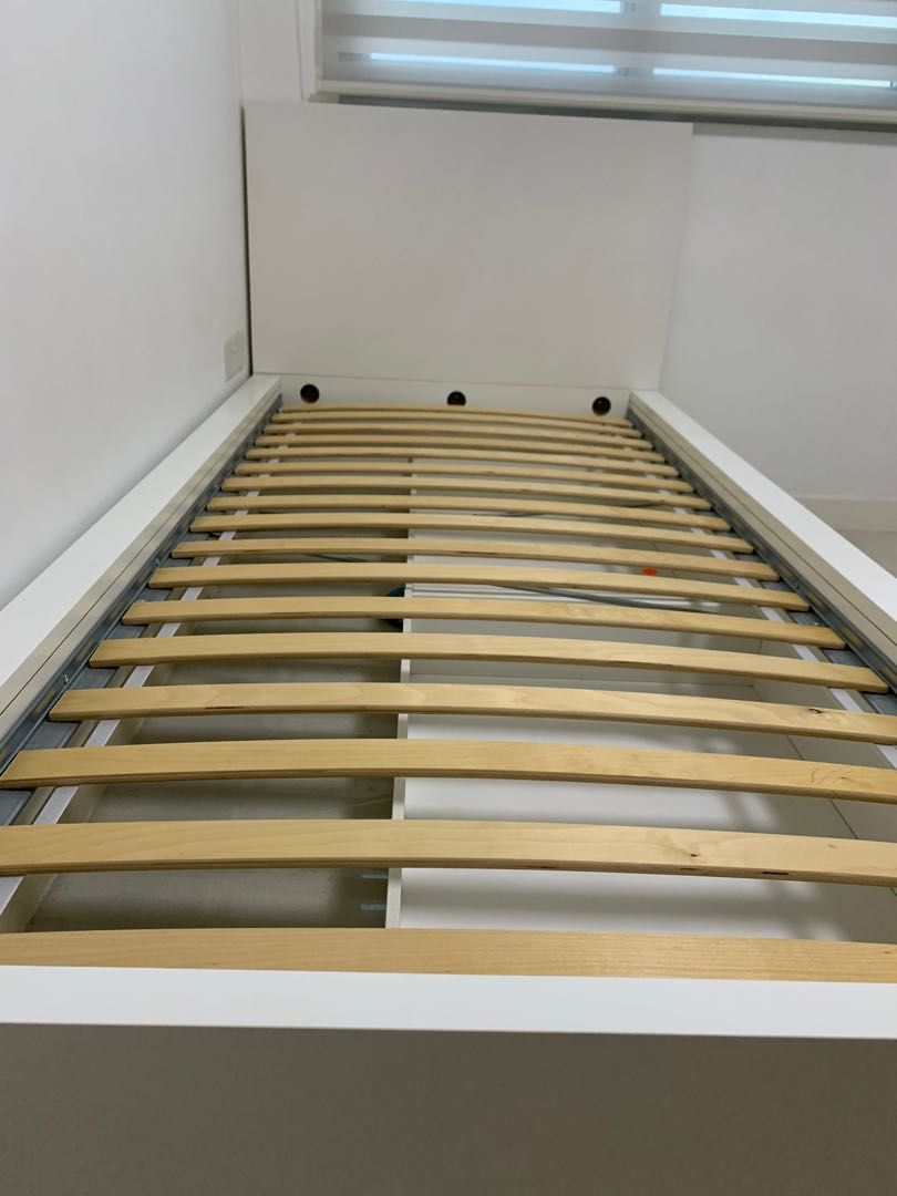 Ikea Single Bed Frame (include delivery and assembly), Furniture & Home