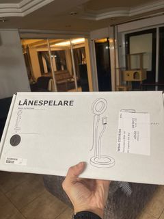 ikea table lamp and phone holder (box unopen)
