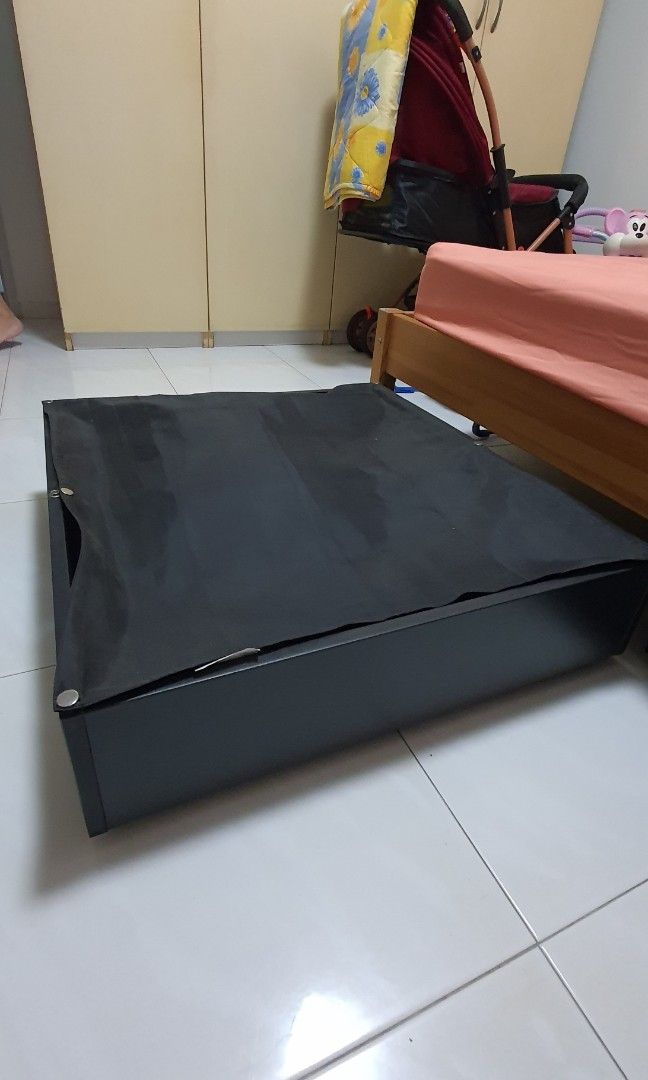 Ikea Vardo Bed Storage Box, Furniture & Home Living, Furniture, Shelves