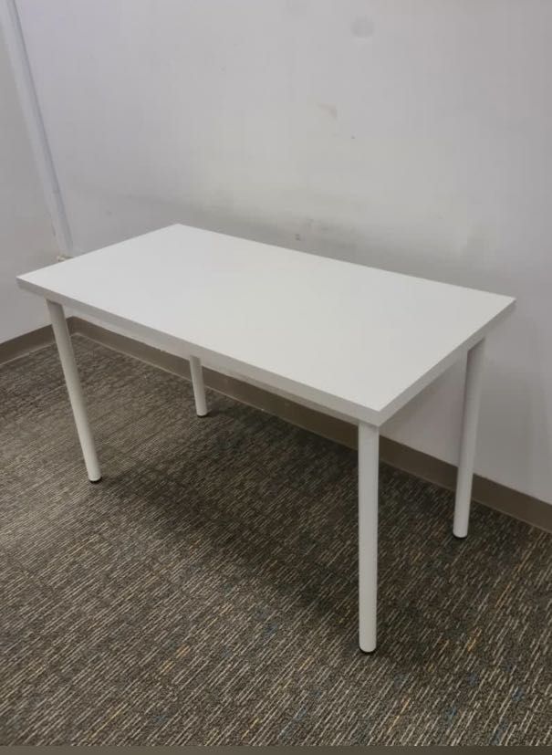 IKEA White table, Furniture & Home Living, Furniture, Tables & Sets on