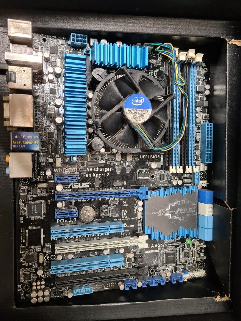 Intel 3570K and CPU cooler, Computers & Tech, Parts & Accessories ...